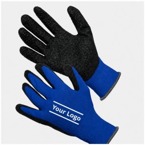 Arbeitshandschuhe mit Logo bedrucken – Nitrilschaum Mon...