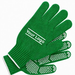 Baumwollhandschuhe mit Noppen bedrucken