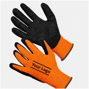 Montagehandschuhe mit Logo bedrucken – Nitrilschaum Arb...
