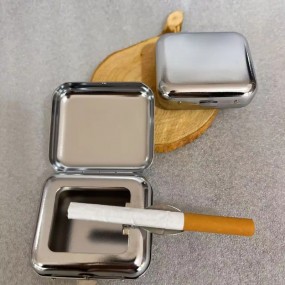 Metallaschenbecher bedrucken - Tragbare Aschenbecher be...